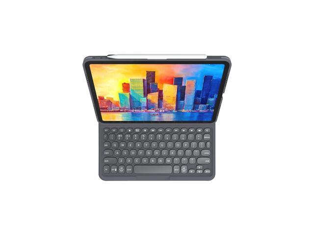 ZAGG - Pro Keys Wireless Keyboard & Detachable Case for Apple iPad Air 10.9" (Gen 5, 4), iPad Air 11" (M2, M3) - Black - image 3