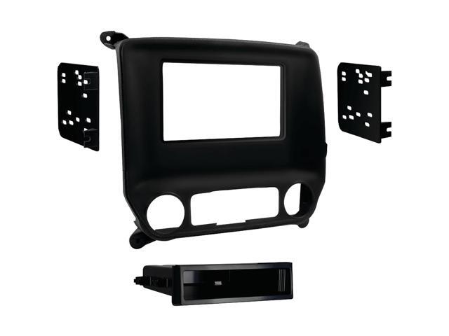 Metra - Dash Kit for Select 2014-2019 Chevrolet Silverado Sierra Silverado 2500/3500 Sierra DIN DDIN - Black - image 7