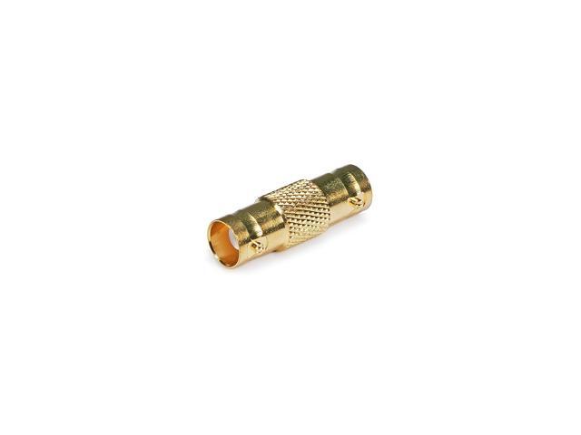 Monoprice 2-Port Coaxial Audio/Video Adapter, Gold Gold 4128