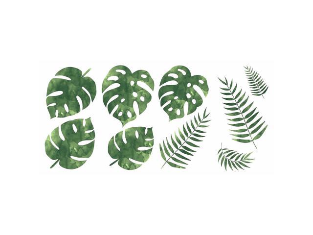 RoomMates Peel and Stick Wall Contemporary Decals Botanical 9/Pack (RMK3655SCS) photo