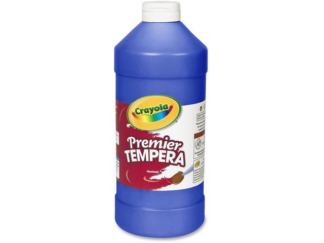 Crayola. 541232042 Premier Tempera Paint, Blue, 32 oz
