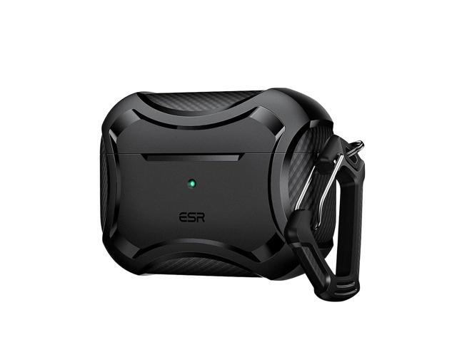 SaharaCase Cyber Armor Case for Apple AirPods Pro 2 (2nd Generation) Black
