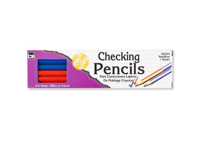 CLN Checking Pencil 12/Pack CHL65045