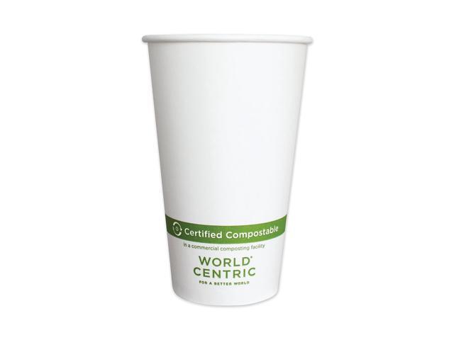 Paper Hot Cups 16 oz White 1000/Carton CUPA16