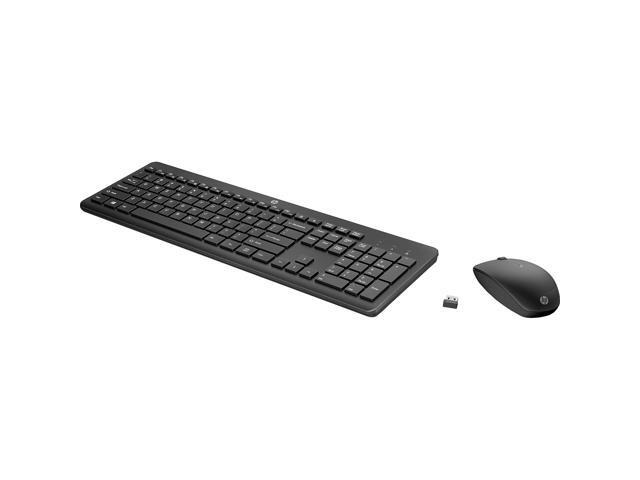 HP - 230 Full-size Wireless Keyboard and Mouse Bundle - Black - image 8