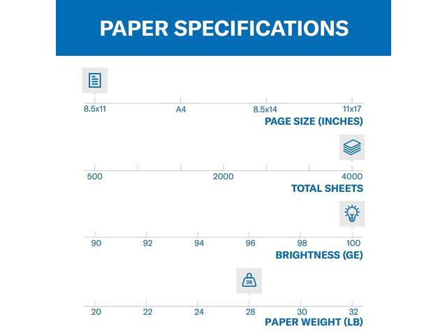 Hammermill Premium Color Copy Paper 28lb 8.5 HAM102500
