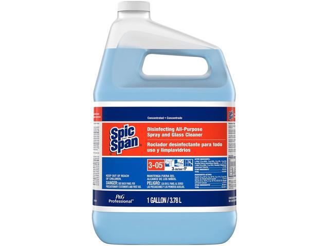 Spic and Span 32538, Disinfecting All-Purpose Spray and Glass Cleaner, Concentrated, 1gal