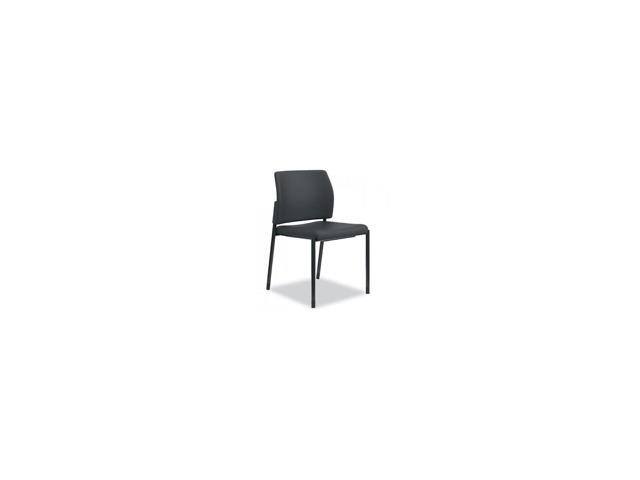 HON Accommodate Series Guest Chair 23.5'' x 22.25'' x 31.5'' Blk Seat Blk Back