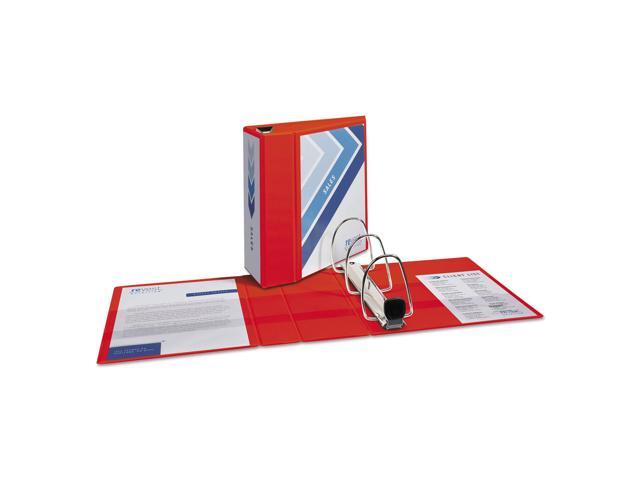Avery Heavy-Duty View Binder w/Locking 1-Touch EZD Rings 5' Cap Red 79327