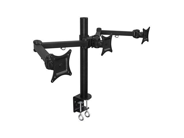 Mount-It! Triple Monitor Desk Mount Fits 24 -32 Monitors Full Motion Stand Ergonomic - image 8