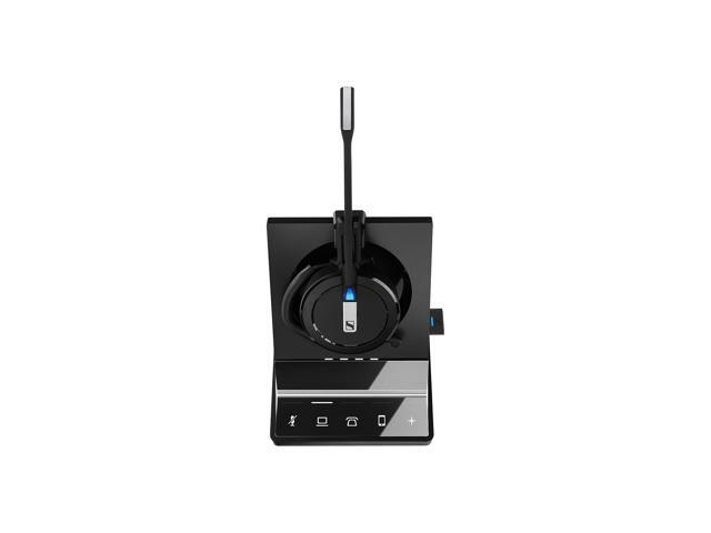 EPOS IMPACT SDW 5016 1000621 Single-Sided Wireless DECT Headset for Desk Phone Softphone/PC& Mobile Phone Connection Dual Microphone Ultra...
