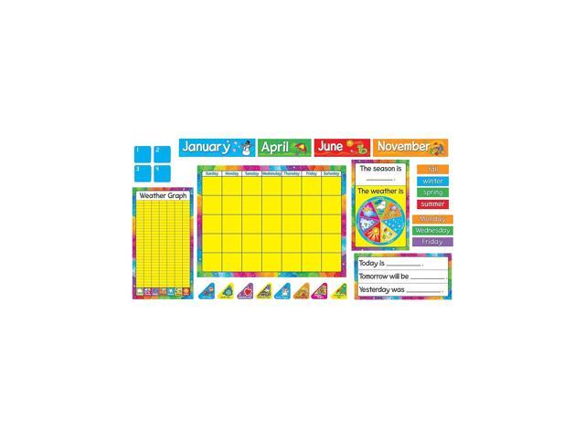 Trend Year Around Calendar Bulletin Board Set 22' x 17' T8096