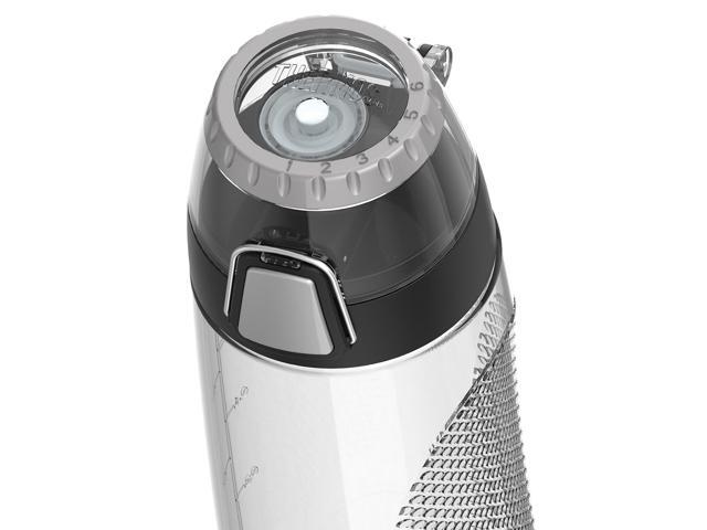 Thermos 24-Ounce Plastic Hydration Bottle with Meter Clear (HP4100CL6)