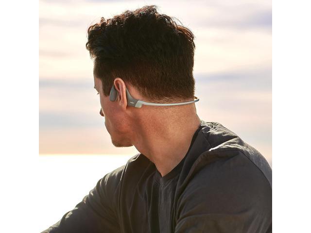 Shokz - OpenRun Wireless Bone Conduction Open-Ear Bluetooth Endurance Headphones - Gray - image 6