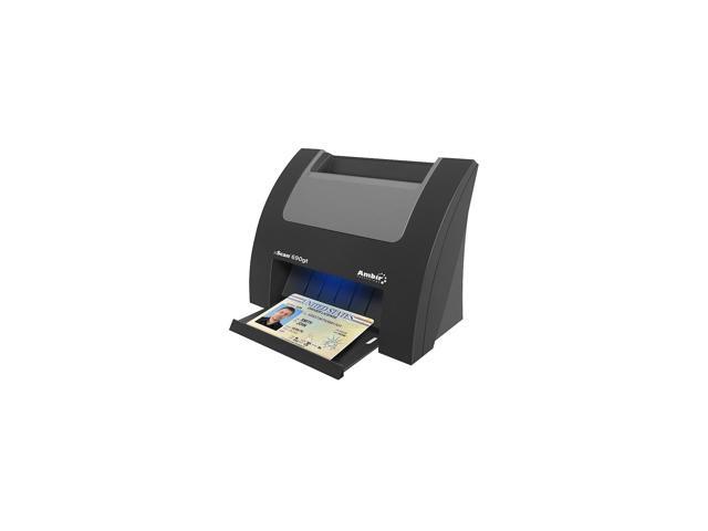 Ambir nScan 690gt DS690GT-AS Card Duplex ID Card Scanner with AmbirScan