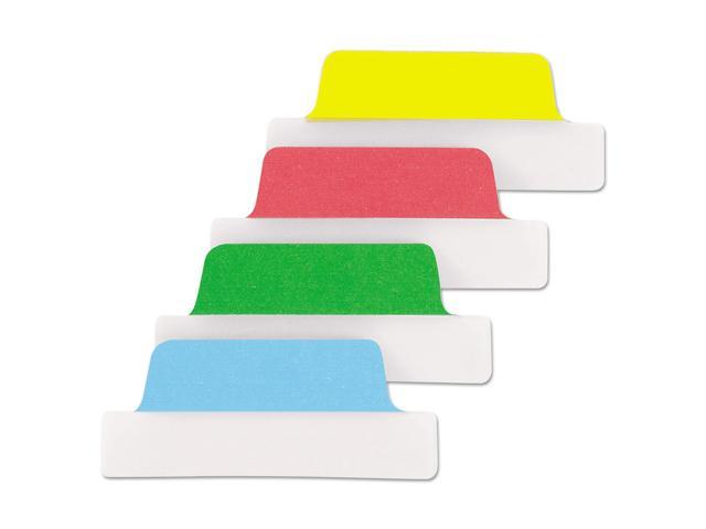 Avery Ultra Tabs Repositionable Tabs 2.5 x 1 Primary:Green Red Yellow Blue 24/Pk 74768