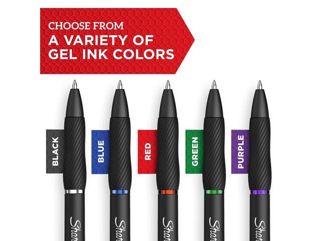 Sharpie S-Gel Retractable Gel Pen Fine Point Assorted Ink 4/Pack (2116199)