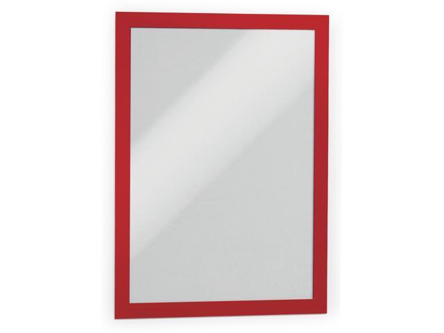 Durable Adhesive Frame Magnetic Seal Letter 8-1/2'x11' Red 476803