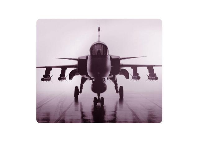 OTM Essentials Rugged Prints Rectangular Black Mouse Pad Airplane Print (73196857759) 731969577592