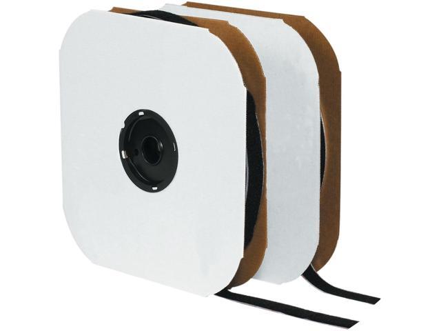 VELCRO Brand Velcro Tape Individual Strips Loop 5/8' x 75' Black 1/Case VEL108