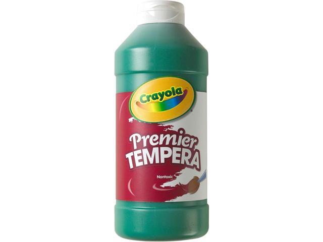 Crayola. 541216044 Premier Tempera Paint, Green, 16 oz