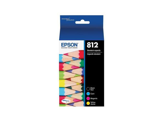 Epson - 812 DURABrite Ultra Ink Standard Capacity Cartridge Combo Pack - Black & Color - image 4