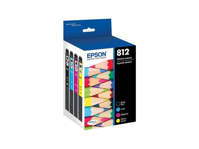 Epson - 812 DURABrite Ultra Ink Standard Capacity Cartridge Combo Pack - Black & Color - image 5