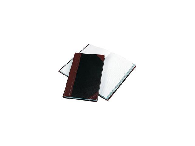Boorum & Pease Record/Account Book Black/Red Cover 300 Pages 14 1/8 x 8 5/8 9300R