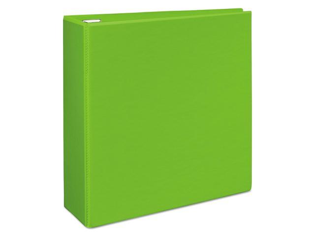 Avery Heavy-Duty View Binder w/Locking EZD Rings 4' Cap Chartreuse 79812