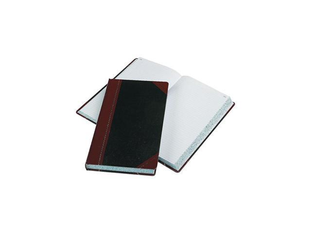 Boorum & Pease Record/Account Book Record Rule Black/Red 500 Pages 14 1/8 x 8 5/8 9500R