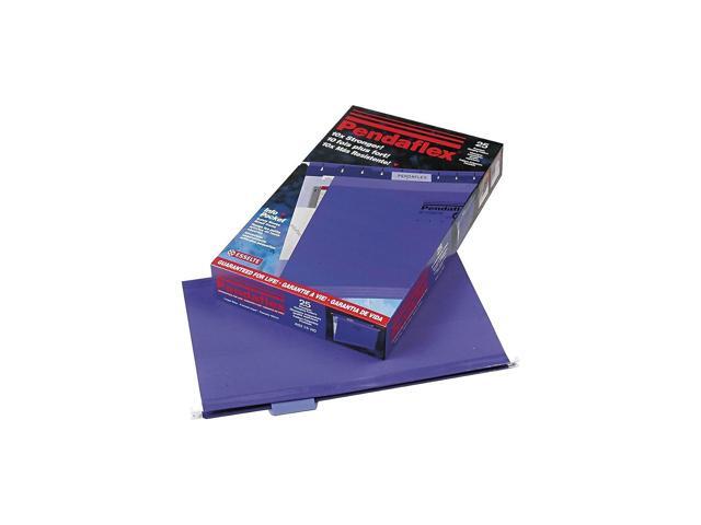 Pendaflex Reinforced Hanging Folders 1/5 Tab Legal Violet 25/Box 415315VIO