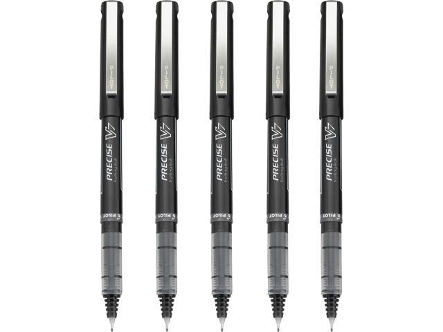 Pilot Roller Ball Pen Nonrefillable Fine 5/PK Black 26020