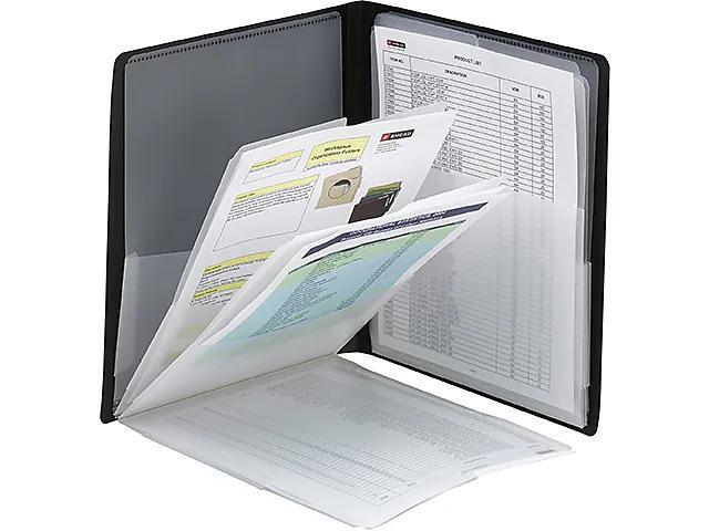 Smead Pocket Organizer Organized Up 8 Pockets Letter Poly BK 87722