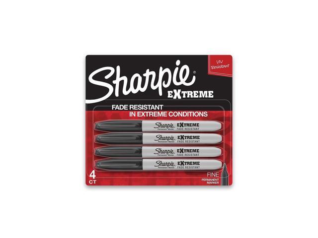 Sharpie Extreme Permanent Markers Fine Point Black 4/Pack (1927436) 1545022