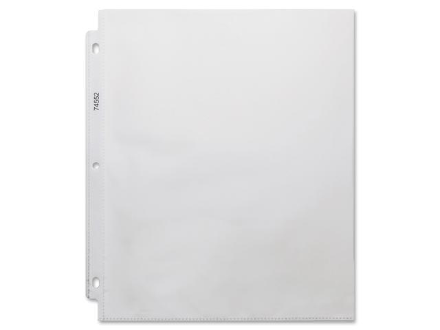 Business Source Top-Loading Sheet Protectors 3-Hole 200 Per Pk 5/BX CL 74552