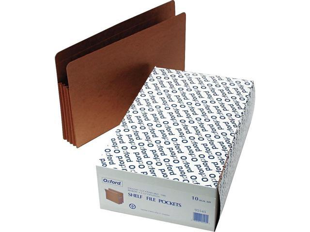 Pendaflex Heavy-Duty End Tab File Pockets Straight Cut 1 Pocket Legal Brown 95545
