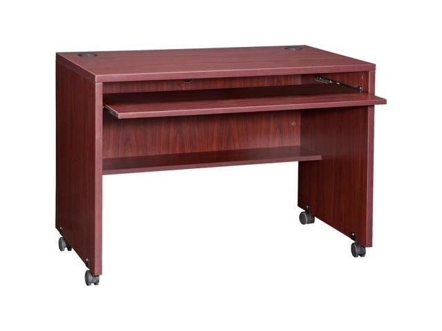 Lorell Computer Workstation 41-3/8'x23-5/8'x29-1/2' Mahogany 48085