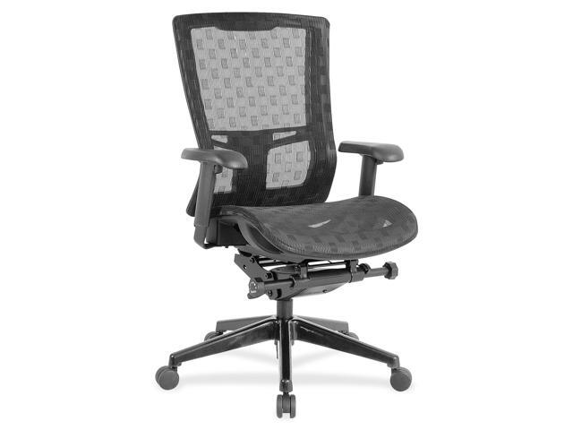 HI Back Mesh Chair, 26'x27-1/2'x46', Black