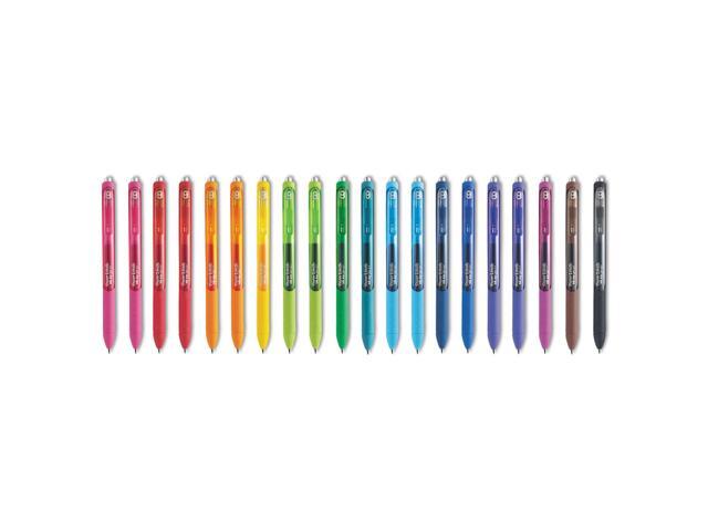 Paper Mate InkJoy Gel Retractable Pen 0.7mm Assorted Ink 20/Pack 1951718