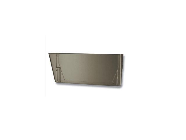 OIC 1-Pocket Plastic Wall File Smoke (21441)