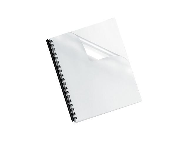 FELLOWES Fellowes Transparent PVC Covers - Letter, 25 Pack