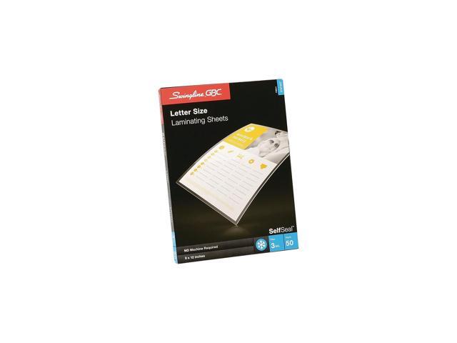 Gbc Laminating Sheets, 12-3/16x9-1/4', PK50 Gloss 3747307CF