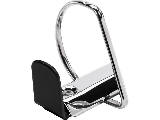 Business Source View Binder Locking D-Ring 1-1/2' Capacity Letter Black 26958