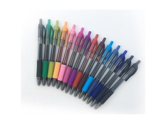 Zebra Sarasa Retractable Gel Pen Assorted Ink Medium 14/Pack 46824