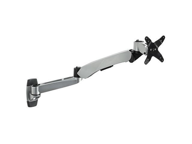 Mount-It! Modular Mount Adjustable Monitor Arm Up to 24' Monitors Gray/Silver (MI-35114)