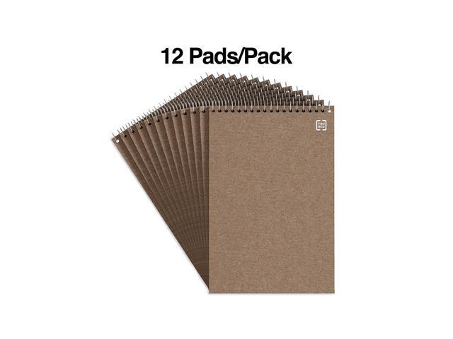 Ampad Gold Fibre Pads 8 1/2 x 11 3/4 White 50 Sheets Dozen 20070