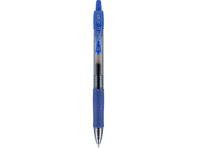 Pilot G2 Premium Retractable Gel Ink Pen Refillable Blue Ink .7 mm 36/Pack 84066