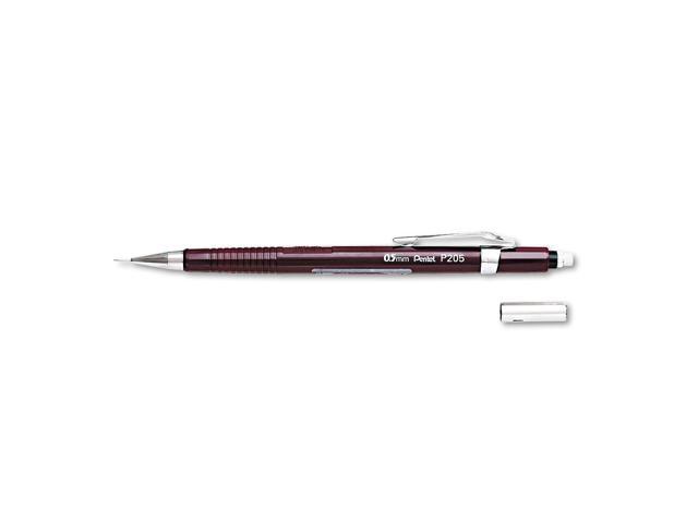 Pentel Sharp Mechanical Drafting Pencil 0.5 mm Burgundy Barrel P205B