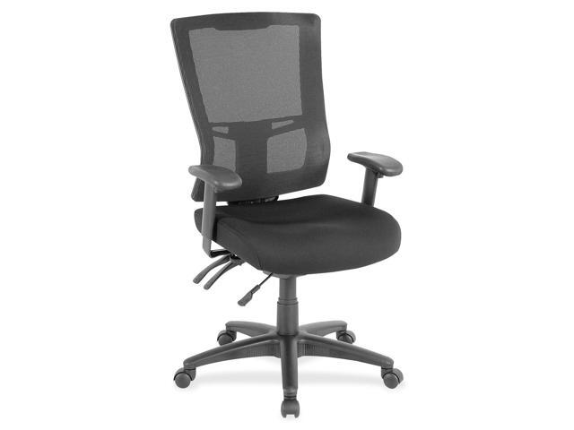 Hi Back Mesh Chair, 26'x27-1/2'x46', Black