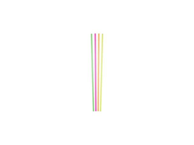 Berkley Square Neon Sip Sticks, 5.5', Assorted, 1,000/Pack (BSQ1241202)